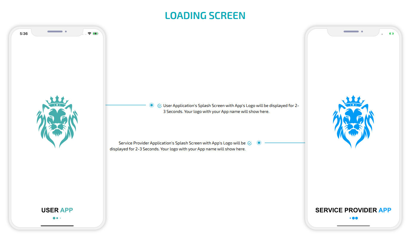 app Loading screen Gojek