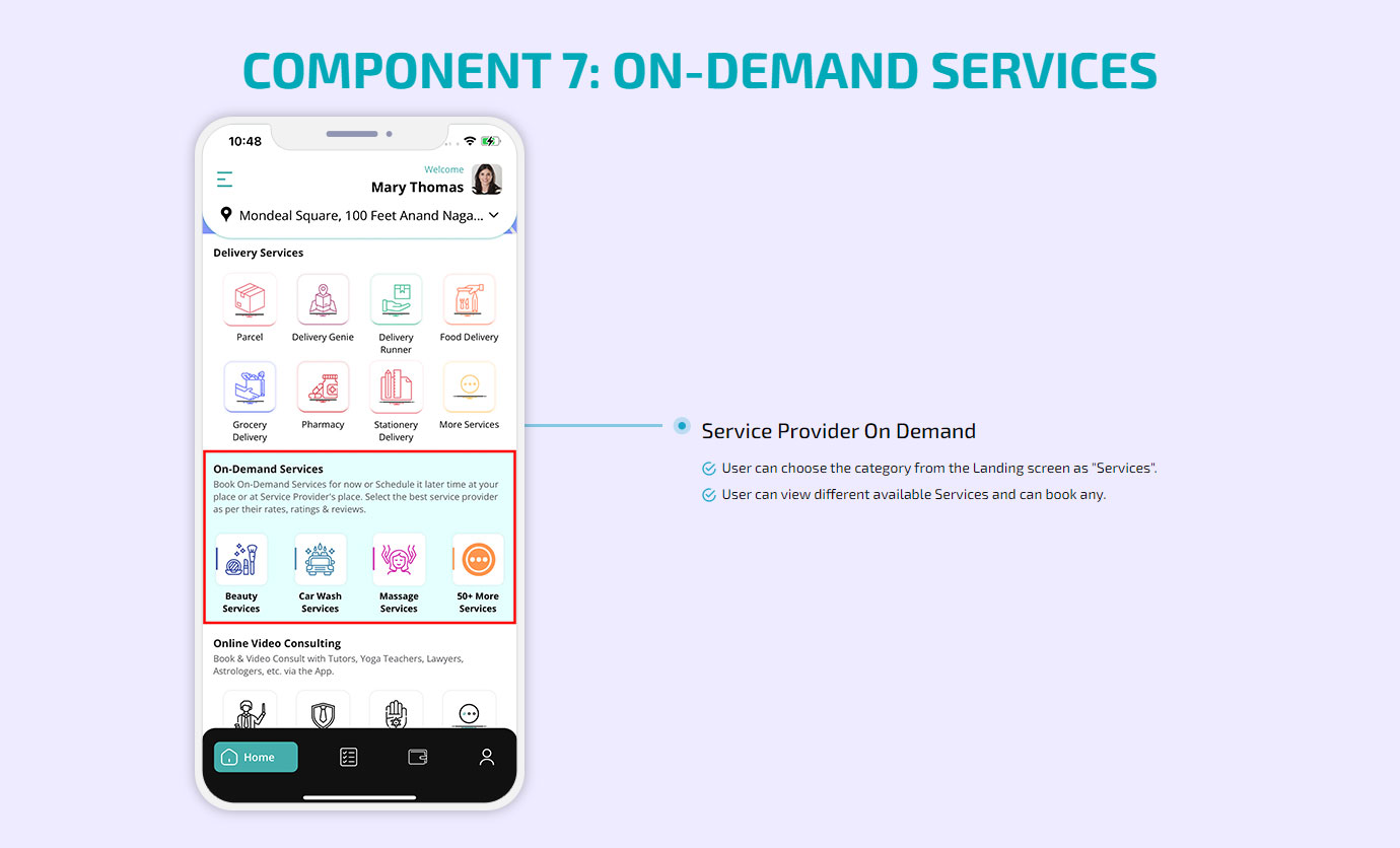 on demand services