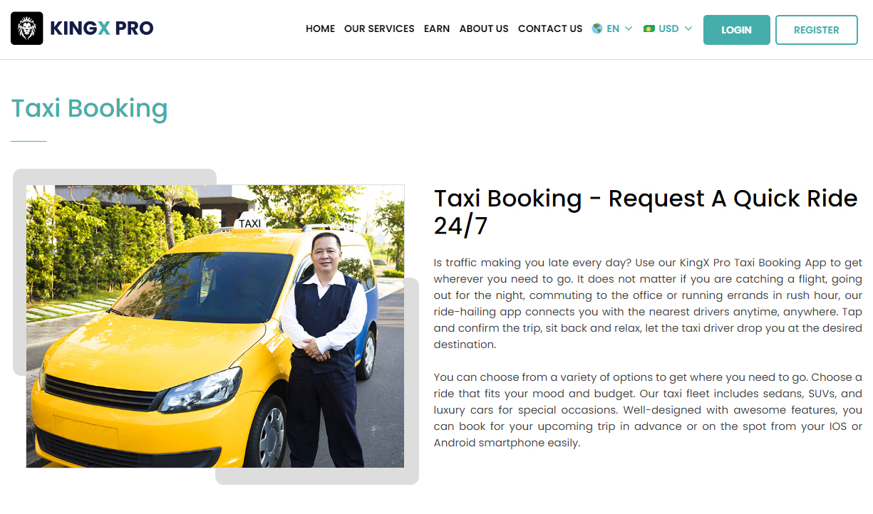 Taxi Booking