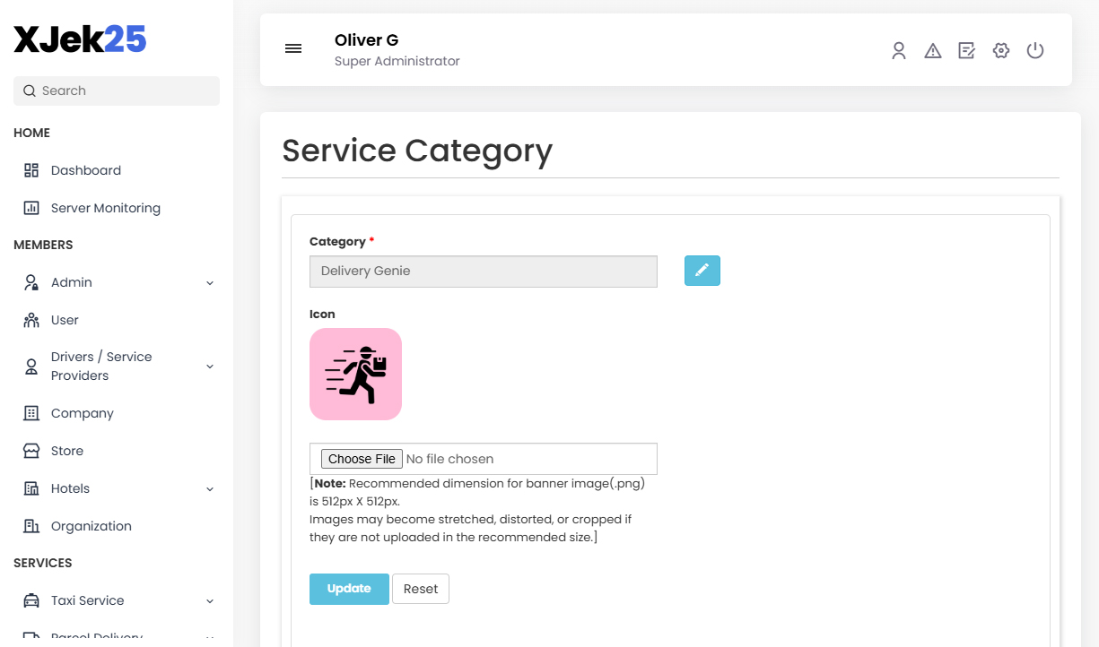 Service Category